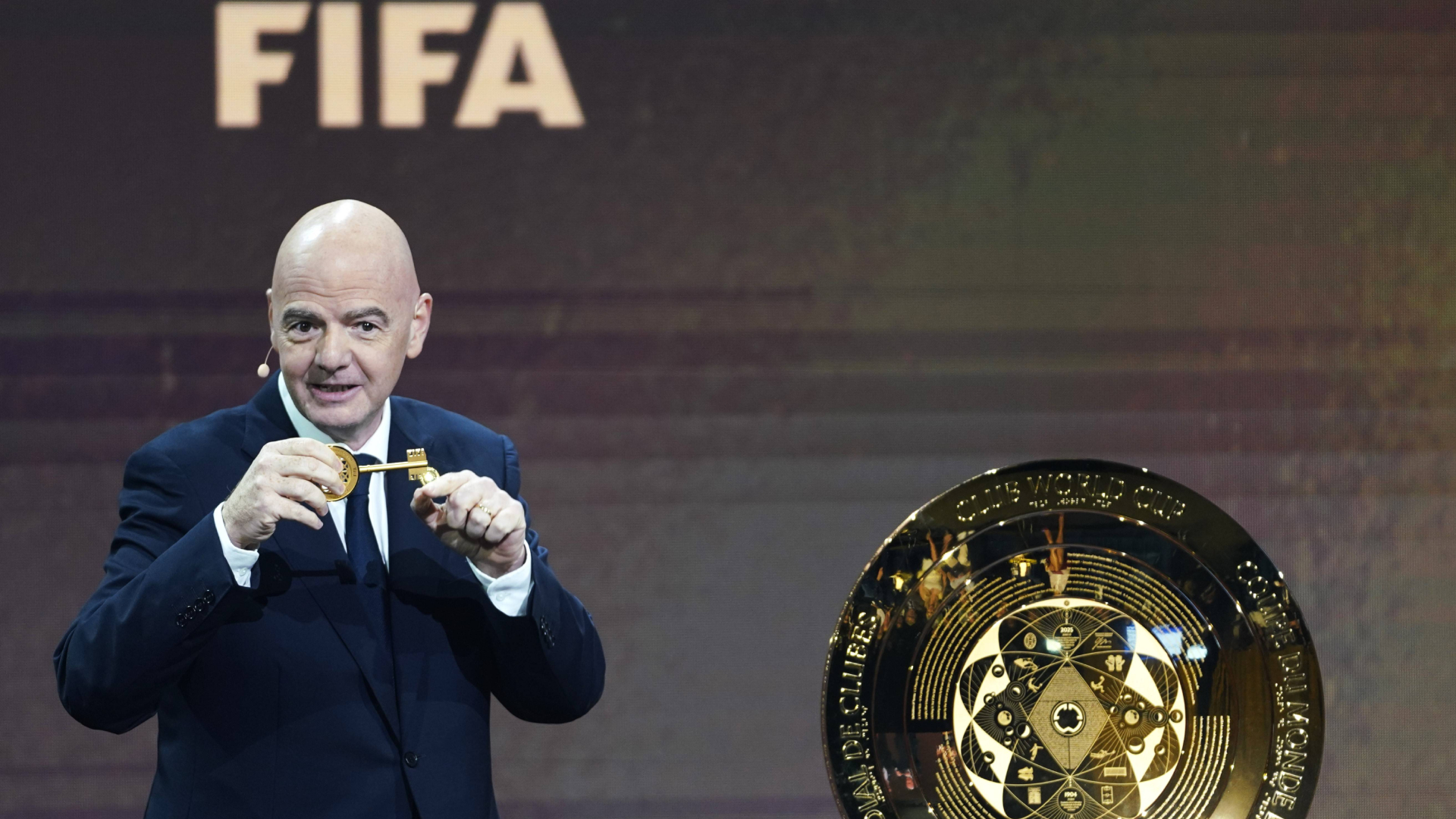 gianni infantino reacts