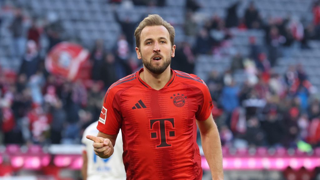 harry kane playing for bayern