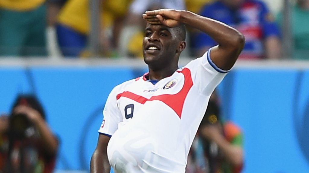 Joel Campbell has played three world cups with Costa Rica