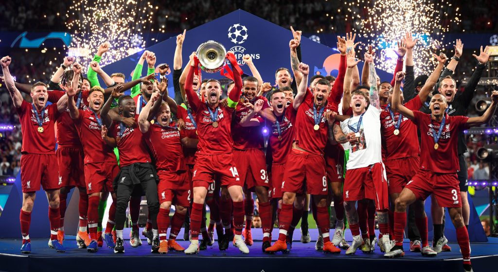 Liverpool UCL winner in 2019