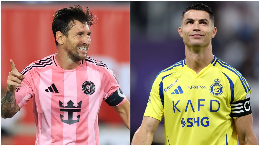 Lionel Messi and Cristiano Ronaldo